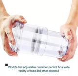 Adjustable Food Storage Container