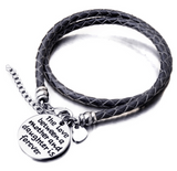 The Love Between a Mother and Daughter is Forever Bracelet