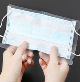 Portable Mask Storage Clip