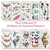 Waterproof Temporary 3D Tattoo Stickers