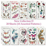 Waterproof Temporary 3D Tattoo Stickers