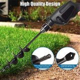Garden Auger - Spiral Drill Bit