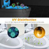 UV Sanitizer Toilet Motion Sensor Light (16 Colors)