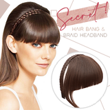 Secret Bang & Braid Headband