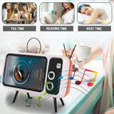 RETRO TV BLUETOOTH SPEAKER MOBILE PHONE HOLDER