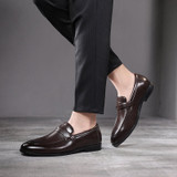 Italian Luxury  Flats Party Wedding  Men's Formal Shoes