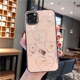 For Apple iphone 11 Case Luxury Diamond Glitter Love protective back cover