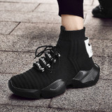 Knit Breathable Walking No-Slip Sneakers