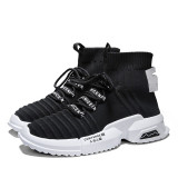 Knit Breathable Walking No-Slip Sneakers
