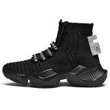Knit Breathable Walking No-Slip Sneakers