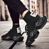 Knit Breathable Walking No-Slip Sneakers
