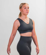 Stellar Sports Crop | Azure Blue