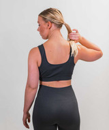 Stellar Sports Crop | Azure Blue