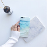Blue Ocean Wave Silicone iPhone Cases
