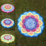 Lotus  Beach Mat Blanket/Towel
