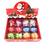 Plastic Ornament Ball Christmas Light Set - 12ct