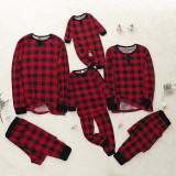 Family Matching clothes Christmas plaid pajamas   party set Family Matching clothes Christmas plaid pajamas   party set