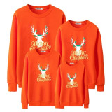 Fashion deer Christmas family sweatshirts matching clothes Fashion deer Christmas family sweatshirts matching clothes