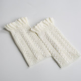 Women Knit Leg Warmers Ladies Bud Boot Cuffs Fashion Boots socks