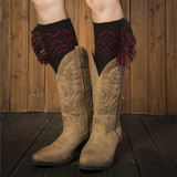 Knitted Leg Warmers For Women Bohemia Boot Socks