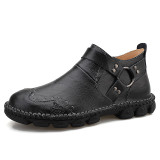 Fahion Comfortable Cow Leather Men Boots