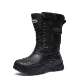 Fashion Camouflage Snow Men Boots