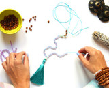 1:1 Online Mala Meditation Beads Making Workshop
