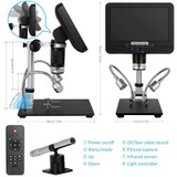 Andonstar AD206S Dual Lens Digital Microscope with Endoscope