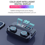 Wireless Earphones Bluetooth V5.0 TWS Wireless Bluetooth Headphones LED Display With 3300mAh Power Bank Headsets With Microphone|Bluetooth Earphones & Headphones Wireless Earphones Bluetooth V5.0 TWS Wireless Bluetooth Headphones LED Display With 3300mAh Power Bank Headsets With Microphone|Bluetooth Earphones & Headphones