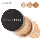 FOCALLURE New Brand Makeup Powder 3 Colors Loose Powder Face Makeup Waterproof Loose Powder Skin Finish Powder|makeup pieces|makeup menpowder rubber