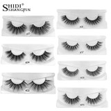 SHIDISHANGPIN 30 pairs eyelashes natural long 3d mink lashes wholesale false eyelashes makeup mink eyelashes eyelash extensions|False Eyelashes