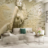3D mural wallpaper European Style