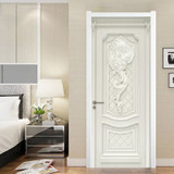 3D door murals wallpaper European Style