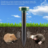 Solar Power Ultrasonic Mole & Pest Repeller