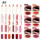 6Pcs/set Cosmetic Professional Wood Lipliner