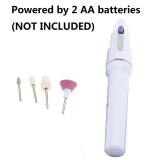 1Set Electric Nail Drill Machine Kit USB Charging Manicure
