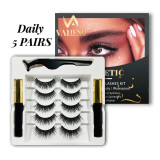 3/5/10pairs mink eyelashes Magnetic Eyelashs Lashes False Eyelashes