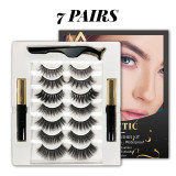 3/5/10pairs mink eyelashes Magnetic Eyelashs Lashes False Eyelashes