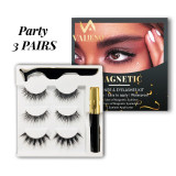 3/5/10pairs mink eyelashes Magnetic Eyelashs Lashes False Eyelashes