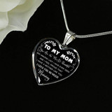 To My Mother Necklace Perfect Gifts For Mom - Love You So Much, Mommy 1047ms-sb