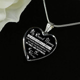 To My Dearest Mommy Necklace Gifts For Mommy - I Love You Very Much - Love You Always 1046ms-sb