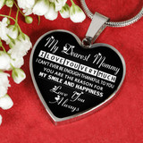 To My Dearest Mommy Necklace Gifts For Mommy - I Love You Very Much - Love You Always 1046ms-sb