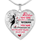 To My Sister: Gift For Sister, Christmas Gift For Sister, Idea Gift For Sister, Necklace For Sister, Family Gift 1108ts