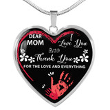 To My Mother Necklace Perfect Gifts For Mom - Love You So Much, Mommy 1055ms-sb