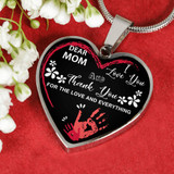 To My Mother Necklace Perfect Gifts For Mom - Love You So Much, Mommy 1055ms-sb