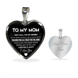 To My Mom Necklace Perfect Gift For Mom -Thanks For All That You Do, Mom I Love You 1028ms-sb