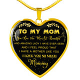 To My Mother Necklace Perfect Gifts For Mom - Love You So Much, Mommy 1047mg-gb