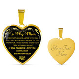 To My Mom Necklace Perfect Gift For Mom -Thanks For Everything, Mom I Love You 1029mg-gb
