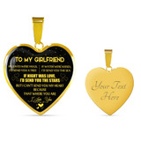 TO MY GIRLFRIEND: GIFT IDEAS FOR GIRLFRIEND, GIRLFRIEND NECKLACE, TO MY GIRLFRIEND NECKLACE, BEAUTIFUL GIRLFRIEND NECKLACE, BEST GIFTS FOR GIRLFRIEND, BIRTHDAY GIFTS FOR GIRLFRIEND, BOYFRIEND AND GIRLFRIEND NECKLACE  950gg