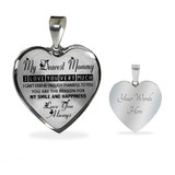 To My Dearest Mommy Necklace Gifts For Mommy - I Love You Very Much - Love You Always 1046mo-wo